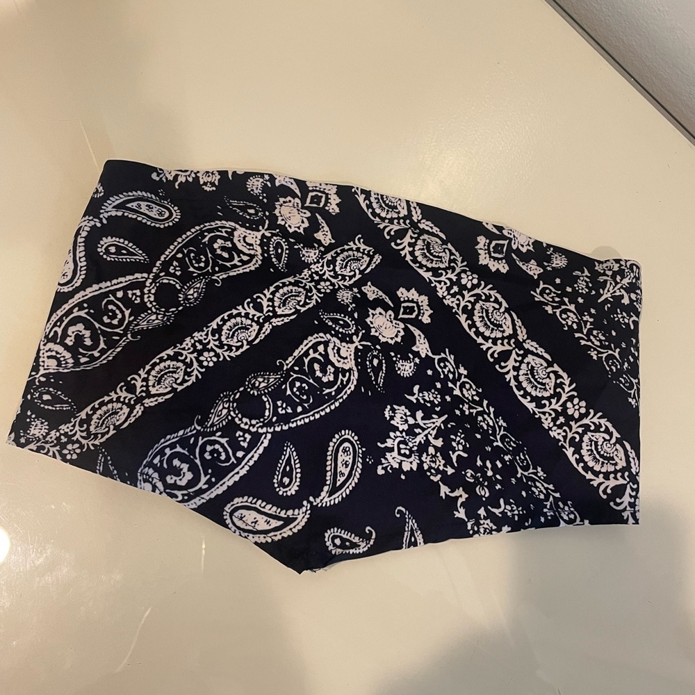 Blue tub top
